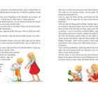 Ein Text über ein Geschwisterpaar, das über Märchen spricht. Zwei Kinder, ein Junge und ein Mädchen, sind abgebildet.