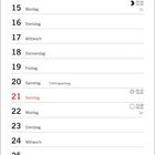 MÄRZ. Kalender mit Humor-Illustration. „Gefüllte Zuckerhäschen gefällig - oder nicht?“ Kalendermonat März mit Feiertagen.