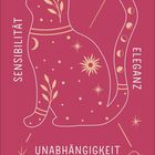 Die Katze, Sensibilität, Eleganz, Unabhängigkeit. Grenzen erspüren und überwinden. März-Kalender mit Katzenillustration.