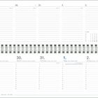 Kalender für Dez. 2026/Jan. 2027. Zeigt Tagesaufteilung vom 28. Dezember bis 3. Januar mit Linien zum Notieren.
