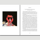 Text: Nachwort, Das Geheime Buch zum Heranwachsen des Economic Animal. Bild: Person in Bergsteigerkleidung hält rote Flagge.