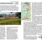 "Von Castello di Brolio nach San Felice" ist der Titel. Ein Reisebericht mit Foto einer Weinlandschaft und Karte, 8,5 km Route.