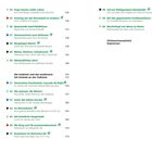 Zwei Spalten mit einer Liste von Ausflugszielen und Seitenzahlen, mit Symbolen versehen. Teil eines Inhaltsverzeichnisses.