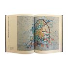 Eine Landkarte mit farbigen Markierungen und Linien, die Europa zeigt. Links Liste mit Symbolerklärungen.