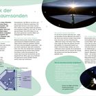 Text: Technik der Raumsonden
Darunter beschreiben Absätze den Energiebedarf, Ionentrieb, Schutzmechanismen, Aufbau und Messungen von Raumsonden.