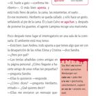 Spanisch-Deutsch Wörter: "hojear" (blättern), "apestar" (stinken), "agacharse" (sich bücken). "vez" Wendungen erklärt.