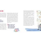 "DAS KIND IN UNS" und "DAS INNERE KIND BEEINFLUSST UNS AUCH IM ERWACHSENENALTER". Illustration: Ein Erwachsener hält ein Kind.