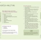 "DEINE VORZIEH-ANLEITUNG. Tipps zum Vorziehen von Pflanzen. Checklisten und Anweisungen für den Anbau von Samen. Illustration."