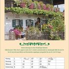 Wettervorhersage aus dem 100-jährigen Kalender: März 2027. Abgebildet ist ein traditionelles Haus mit blühenden Pflanzen.