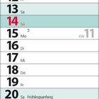 Kalender März 2027: 
1 Mo, 8 Mo Frauentag, 14 So, 20 Sa Frühlingsanfang, 21 So Palmsonntag, 28 So Ostersonntag, 29 Mo Ostermontag.
