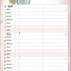 "Traue dich, anders zu sein." Kalender für März 2027, Wochen und Feiertage aufgelistet, zarte botanische Illustration.