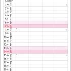 Kalenderseite für März 2027 mit einer Tabelle der Wochentage. Oben ist eine Fotografie mit einer grauen Katze vor blühenden Zweigen.