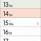 Kalenderillustration mit dem Titel "Happy Spring", März 2027, mit Daten und Feiertagen. Fröhliche, bunte Motive.