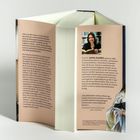Beschreibung und Zitat von Janina Ramirez auf Buchumschlag. Foto von Ramirez, Vorstellung ihrer Arbeit und Bücher.