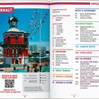Zwei Seiten in einem Magazin: Links "BEST OF GRÜN & FAIR", rechts "BEST OF LOW-BUDGET". Enthält Beschreibungen und Preise.