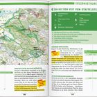 Texte erwähnt: "Erlebnistouren", "Zum Heil'gen Veit von Staffelstein", "Holzofenbäckerei Schauer", "Fische für Mini-Gourmets". Links Karte einer Wanderroute.