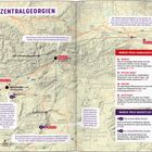 ZENTRALGEORGIEN. Orte: Borjomi, Akhaltsikhe, Festung Rabati. Highlights: Wardzia, Uplistsikhe. Bucketlist: Kloster Sapara, Schwefelbecken.