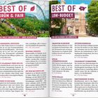 Titel: Best of Grün & Fair und Best of Low-Budget. Untertitel: Die Welt entdecken – und schützen. Für den kleinen Geldbeutel.