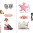 Gute Nacht. Es ist schon spät, lass uns schlafen gehen. Texturenchildbuch, Spieluhr, Töpfchen, Schlafanzug, Kissen, Decke.