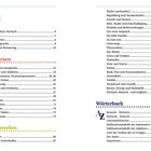 Links: Karte der Färöer-Inseln mit Städtenamen. Texte: 
1 Sonderzeichen (ð), 
6 regionale Varianten, 
230 Jahre ohne schriftliches Färöisch.