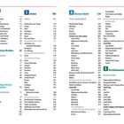 "Inhalt" mit Kapiteln: 1. Kroatiens Norden, 2. Kroatiens Osten, 3. Istrien, 4. Kvarner Bucht, 5. Norddalmatien. Nummerierte Seiten.