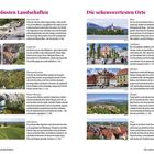 Seite beschreibt "Die schönsten Landschaften" und "Die sehenswertesten Orte" in Slowenien mit Fotos und kurzen Texten.