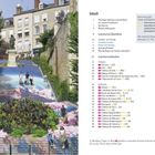 Inhalte: Schlösser und Natur, Loiretal erkunden, Sehenswürdigkeiten bewertet. Treppe im Freien mit Pflanzen bemalt.