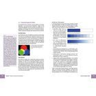 Texte beschreiben Farbmodi digitaler Bilder: RGB, CMYK. Diagramm zeigt RGB-Farbkreismischung. Tabellen vergleichen Farbwerte.