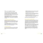 Text auf zwei Seiten. Links: "Warum anti-entzündliche Ernährung?" Rechts: Fakten zu Zucker und Weizen. Seiten 8 und 9.