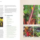 Rezept für Mangold-Soufflé mit Zutaten und Zubereitung. Bilder von Mangoldpflanzen mit Beschreibungen ihrer dekorativen Merkmale.