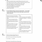 "Wozu gibt es Satzzeichen?"

Info: Sie schaffen Struktur im Text, indem sie helfen, Pausen zu setzen und Fragen zu klären.

Dialog: Mia und Jonas sprechen über „Blitzmann 3". 

Aufgabe: "Wer kann nicht gut singen?" Auswahl zwischen Lehrerin und Kind.