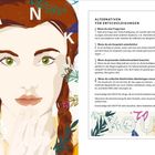 Alternativen für Entschuldigungen: Tipps, um Situationen ohne Entschuldigung zu meistern. Zeichnung eines Gesichts mit Zöpfen.