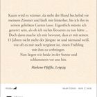 Zitat von Marlene Pfäffle über einen älteren Hund im Frühling. Datum: Montag, 5. April. Ornamentale Hintergrundmuster.