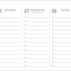 Kalenderwoche von Montag, 24. bis Sonntag, 30., mit Feiertag Fronleichnam am Donnerstag, 27. Juni.