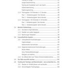 Kapitelübersicht mit Themen wie "Mentale Vorbereitung", "Gesundheitliche Aspekte" und "Tracking der Trainings- und Marschrouten".