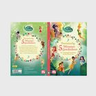 "Feenstarke 5-Minuten-Geschichten" steht groß geschrieben. Buntes Cover mit Zeichnungen von Feen in einer Märchenwelt.