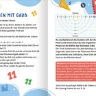 ADDIEREN MIT GAUB: Rechnen wie ein Mathe-Genie. Addiere die Zahlen von 1 bis 100. Trick: Paare addieren. Ergebnis auf S. 76.