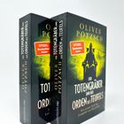 Zwei Bücher mit dem Titel "Der Totengräber und der Orden des Teufels" von Oliver Pötzsch, "SPIEGEL Bestseller Autor".