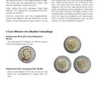 Seite 8. Einleitung: Texte über 2-Euro-Gedenkmünzen. Bilder zeigen Münzen der Niederlande 2013/2014 mit Farbaufdruck.