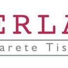 "VERLAG Margarete Tischler" in roter und grauer Schrift; modernes Logo-Design.