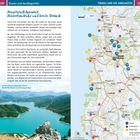 Seite 106: "Hauptstadtdynamik, Hinterlandruhe und breite Strände".
Seite 107: Karte von Tirana und der Adriaküste mit markierten Zielen.