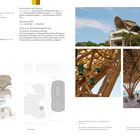 Fakten und Beteiligte, Zeittafel, Konstruktion und Material, Naturbaustoffe. Architektur aus Bambus mit offenem Interieur.