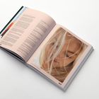 Seitenzahlen 162 und 163. Links Text, rechts Foto einer jungen Frau mit Haaren im Gesicht.