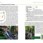 "Wanderung 13: In den Barranco de los Cernícalos. Der zweite Wasserfall liegt in einem Felskessel. Die Wanderung endet am dritten Wasserfall."