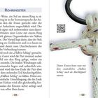 ROHRINGSTEK. Anleitung: Zuerst wird die Part zweimal sauber und parallel um den Ring gelegt, sodass ein Rundtörn entsteht.