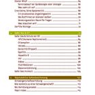 Inhaltsverzeichnis mit Themen zu Gesundheitssystem, Safer Sex, STI und reproduktiver Selbstbestimmung.