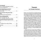 Kapitelüberschriften und Seitenzahlen, gefolgt von einem Vorwort von Christoph Heuermann über Freiheit und Geldsysteme.
