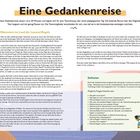 **Eine Gedankenreise**  
Willkommen im Land der tausend Regeln

Der Text beschreibt eine imaginäre Reise, Reflexionen und Fragen. Dazu bunte Illustrationen und Logos.