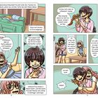 Zwei Mädchen bereiten sich auf den Urlaub vor; eins geht ans Meer, das andere ins Zeltlager. Sie teilen Vorfreude und Freundschaft.