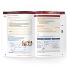 Zwei Seiten einer Arbeitsmappe. Links: Kapitel 15. Rechts: Schreibaufgabe, Brief an den Direktor. Enthält Formen und Sprache.